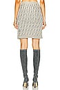 view 4 of 5 Fendi Zucca Skirt in Grey