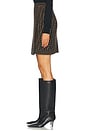 view 3 of 6 Fendi Zucca Skirt in Brown