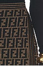 view 6 of 6 Fendi Zucca Skirt in Brown