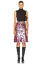 view 4 of 4 Fendi Sequin Ruffle Skirt in Pink