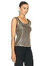 view 2 of 4 Fendi Zucca Tank Top in Brown