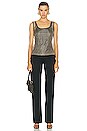 view 4 of 4 Fendi Zucca Tank Top in Brown