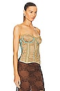 view 2 of 4 Dolce & Gabbana Corset Top in Gold