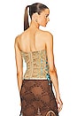 view 3 of 4 Dolce & Gabbana Corset Top in Gold