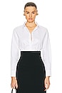 view 1 of 4 CHEMISE HERMES in White