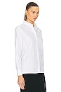 view 2 of 4 CHEMISE HERMES in White
