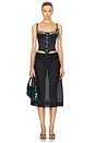 view 5 of 6 Roberto Cavalli Corset Top in Black