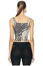 view 3 of 4 Roberto Cavalli Corset Top in Grey