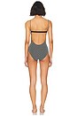 view 3 of 4 Dior Oblique One Piece Swimsuit in Navy