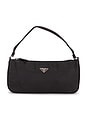 view 1 of 9 Prada Tessuto Pouch in Black
