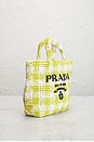 view 5 of 8 Prada Raffia Tote Bag in Yellow