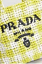 view 7 of 8 Prada Raffia Tote Bag in Yellow