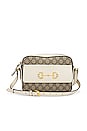 view 1 of 10 Gucci GG Horsebit 1955 Shoulder Bag in White