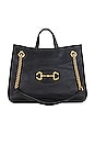 view 1 of 10 Gucci Horsebit 1955 Chain Tote Bag in Black