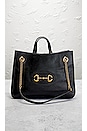 view 2 of 10 Gucci Horsebit 1955 Chain Tote Bag in Black