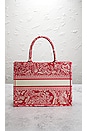 view 3 of 9 Dior Book Tote Bag in Red