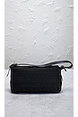 view 3 of 9 Fendi Zucchino Baguette Shoulder Bag in Black