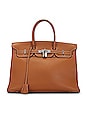 view 1 of 10 Hermes Togo Birkin 35 Bag in Brown