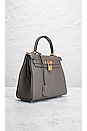 view 4 of 8 Hermes Kelly 25 Togo Handbag in Gris Meyer