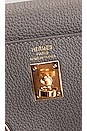 view 5 of 8 Hermes Kelly 25 Togo Handbag in Gris Meyer
