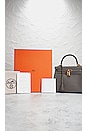 view 8 of 8 Hermes Kelly 25 Togo Handbag in Gris Meyer