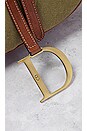 view 6 of 9 Dior Canvas Saddle Bag in Green
