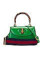 view 1 of 9 Gucci Bamboo 2 Way Handbag in Green