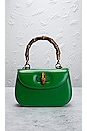 view 3 of 9 Gucci Bamboo 2 Way Handbag in Green