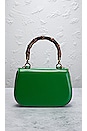 view 4 of 9 Gucci Bamboo 2 Way Handbag in Green