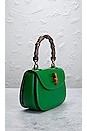 view 5 of 9 Gucci Bamboo 2 Way Handbag in Green