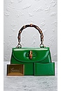 view 9 of 9 Gucci Bamboo 2 Way Handbag in Green