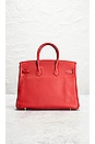 view 3 of 10 Hermes Birkin 25 Togo Bag in Red