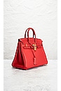 view 4 of 10 Hermes Birkin 25 Togo Bag in Red