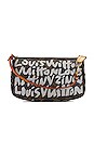 view 1 of 9 Louis Vuitton Monogram Graffiti Pochette Accessoires Shoulder Bag in Brown