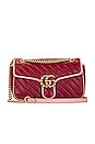 view 1 of 10 Gucci GG Marmont Quilted Shoulder Bag in Red