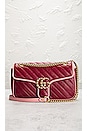 view 2 of 10 Gucci GG Marmont Quilted Shoulder Bag in Red