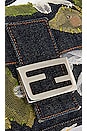 view 6 of 10 Fendi Denim Mama Baguette Bag in Blue