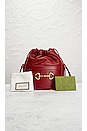 view 9 of 9 Gucci Horsebit 1955 Bucket Bag in Red