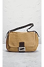 view 2 of 9 Fendi Mama Baguette Raffia Bag in Brown
