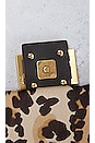 view 8 of 10 Fendi Leopard Print Mama Baguette 2 Way Shoulder Bag in Brown