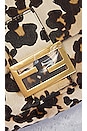view 9 of 10 Fendi Leopard Print Mama Baguette 2 Way Shoulder Bag in Brown