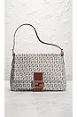 view 2 of 8 Fendi Zucca Mama Baguette Shoulder Bag in Light Blue