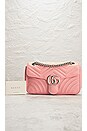 view 10 of 10 Gucci GG Marmont Flap Bag Crossbody in Pink