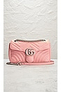 view 2 of 10 Gucci GG Marmont Flap Bag Crossbody in Pink