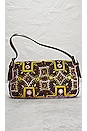 view 3 of 10 Fendi Vintage Fringe Baguette Bag in Multi