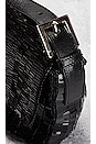 view 10 of 10 Fendi Sequin Baguette Shoulder Bag in Black