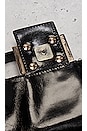 view 7 of 10 Fendi Sequin Baguette Shoulder Bag in Black