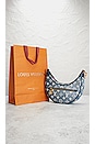 view 10 of 10 Louis Vuitton Monogram Denim Loop Hobo Shoulder Bag in Blue
