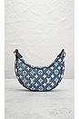 view 3 of 10 Louis Vuitton Monogram Denim Loop Hobo Shoulder Bag in Blue