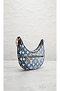 view 4 of 10 Louis Vuitton Monogram Denim Loop Hobo Shoulder Bag in Blue